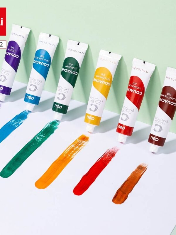 ديلي تلوين غواش - عصارة 12 مل - 12 لون - EC11-12