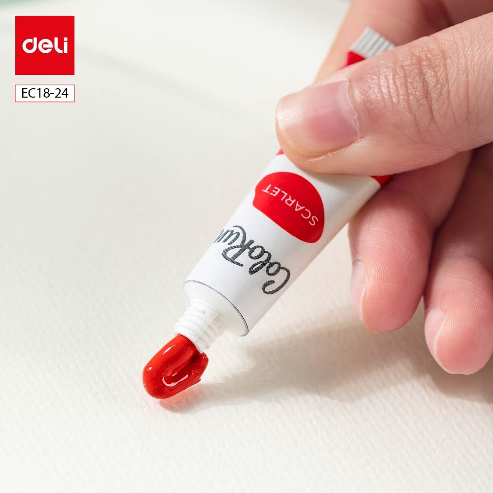 EC18-24 (5) ديلي تلوين مائي عصارة 5 مل - 24 لون - مع فرشاة - EC18-24