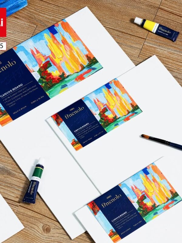 ديلي لوحة كانفاس - قياس 30*40 سم - 100% قطن - أبيض - EC280-5