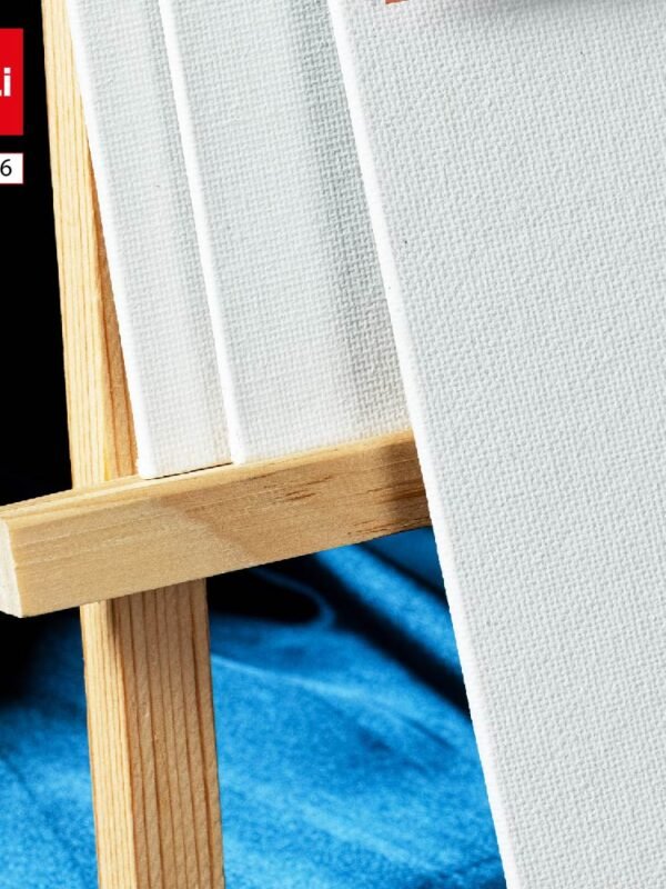 EC280-6 (1) ديلي لوحة كانفاس - قياس 50*40 سم - 100% قطن - أبيض - EC280-6