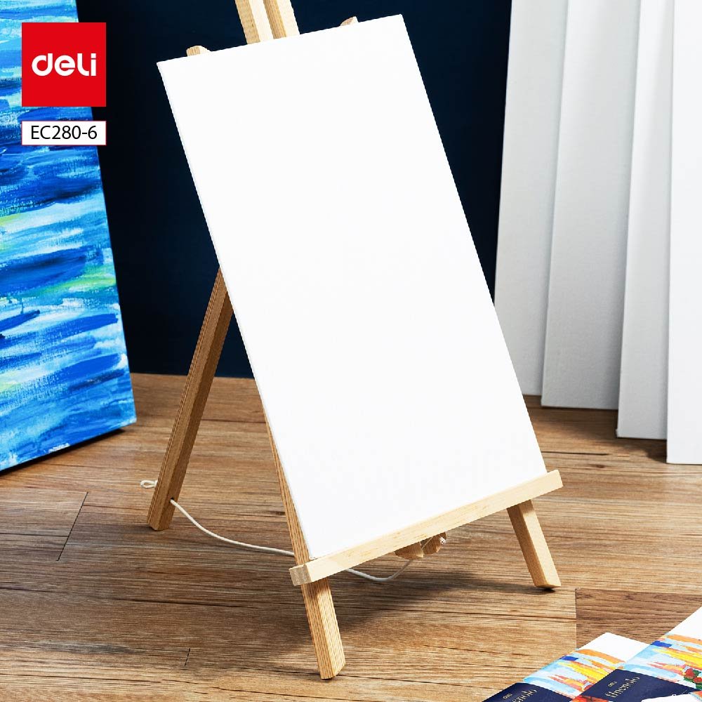 ديلي لوحة كانفاس - قياس 50*40 سم - 100% قطن - أبيض - EC280-6