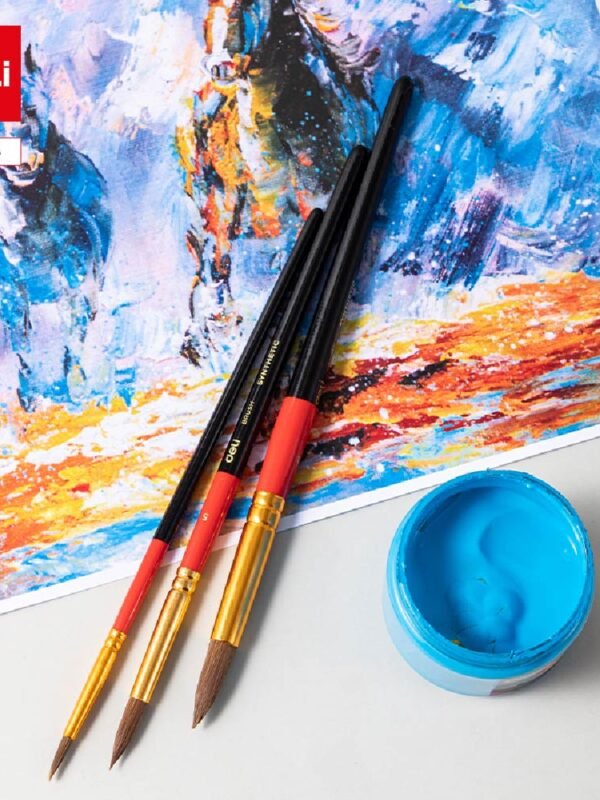 ديلي مجموعة فرشاة رسم - 3 قطع - رأس مبروم - EC405