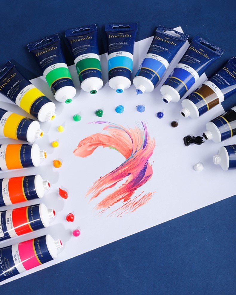 EC75-PB (4) ديلي عصارة تلوين سائل أكريليك - 75 مل - أزرق الفثالوسيانين - EC75-PB