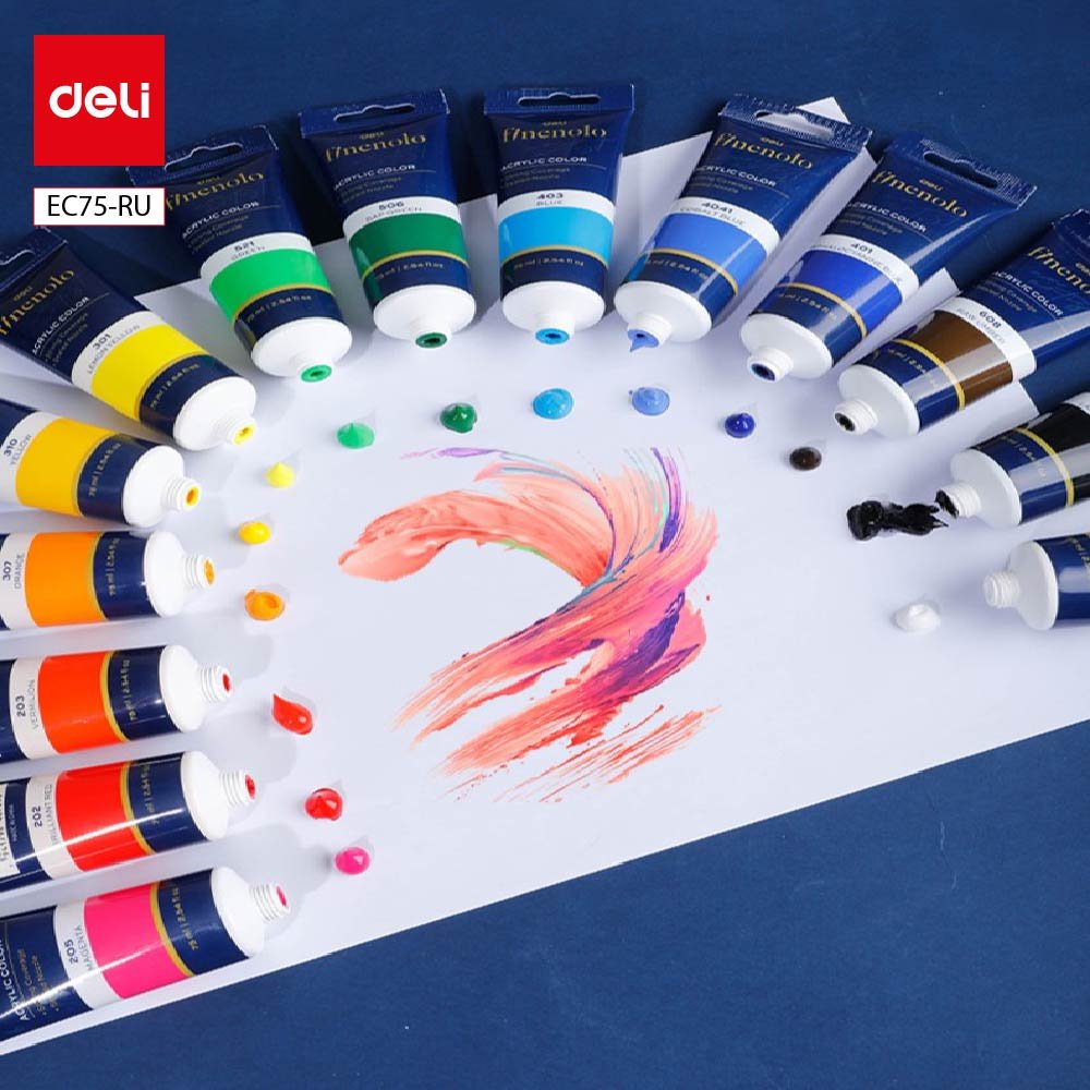 ديلي عصارة تلوين سائل أكريليك - 75 مل - بني - EC75-RU