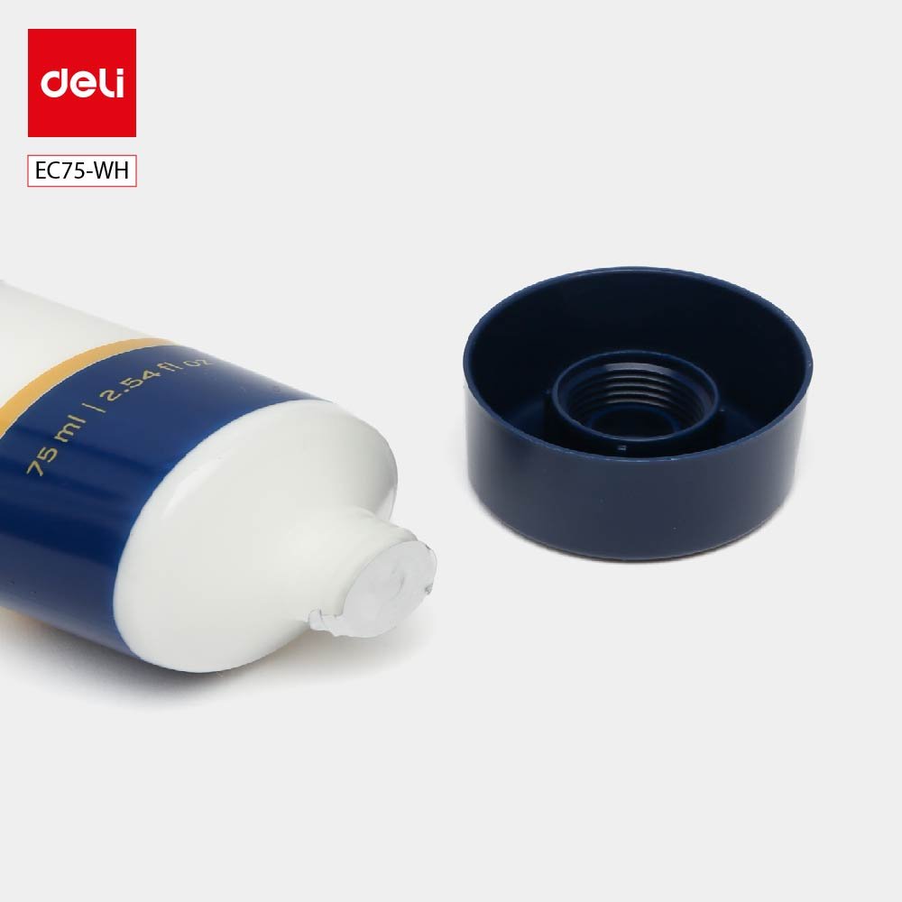 ديلي عصارة تلوين سائل أكريليك - 75 مل - أبيض - EC75-WH