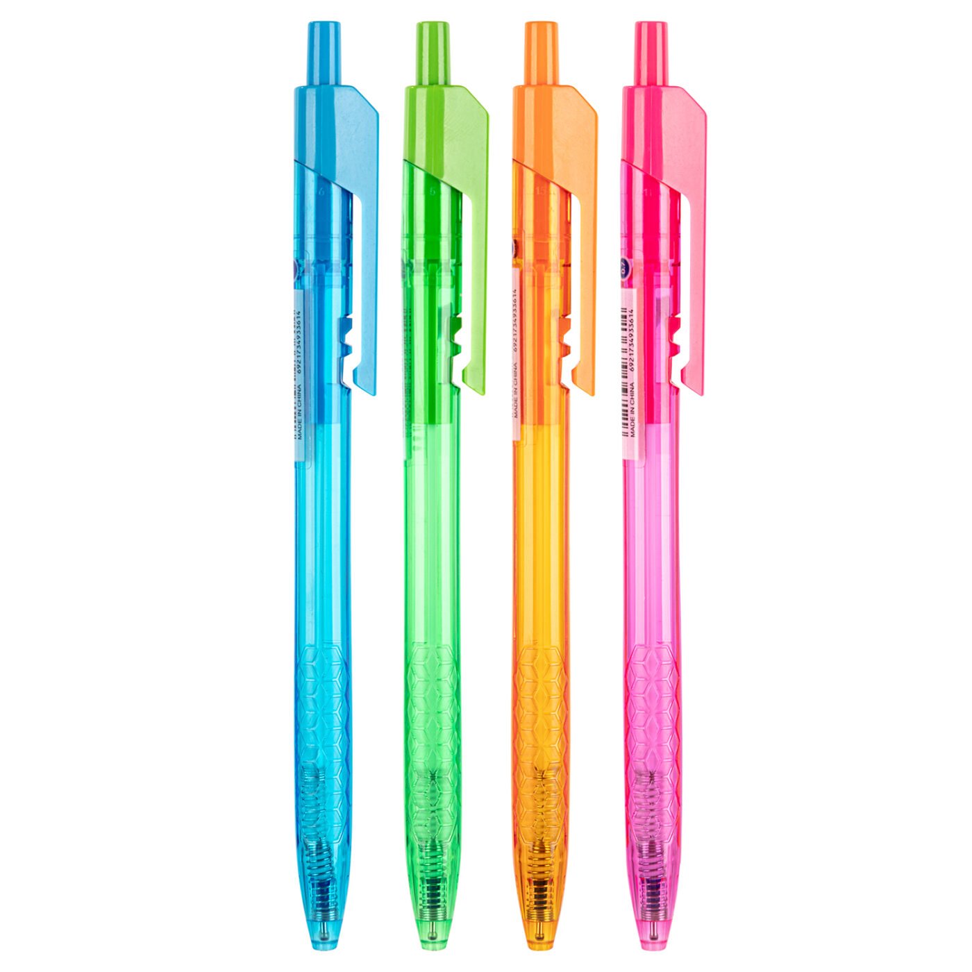 EQ02736 (1) ديلي قلم حبر جاف كباس - بدن ملون - 0.7mm - أزرق EQ02736