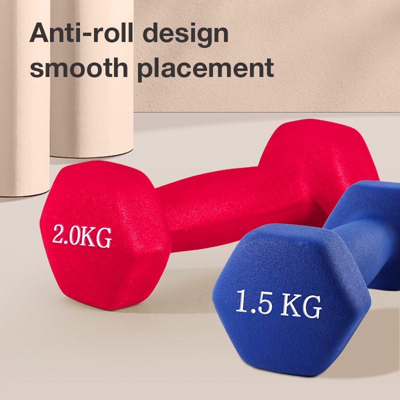 ديلي أثقال مطاطية - خفيفة الوزن ومتينة - 2 كيلو غرام - أحمر - ER083-RD