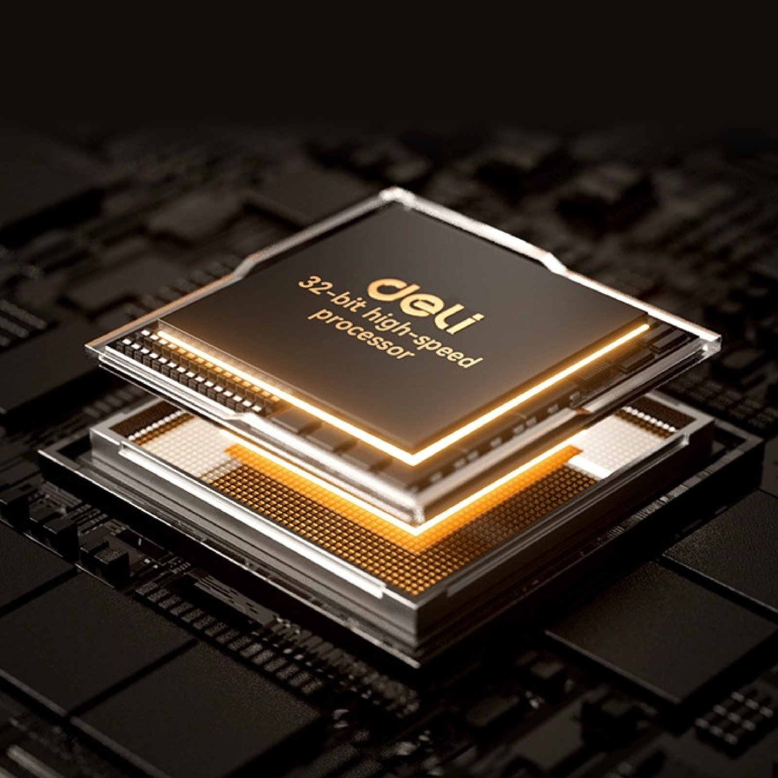 ديلي قارئ باركود ستاند ثابت بقاعدة مدمجة - سلكي - 1D&2D - أسود - ES236