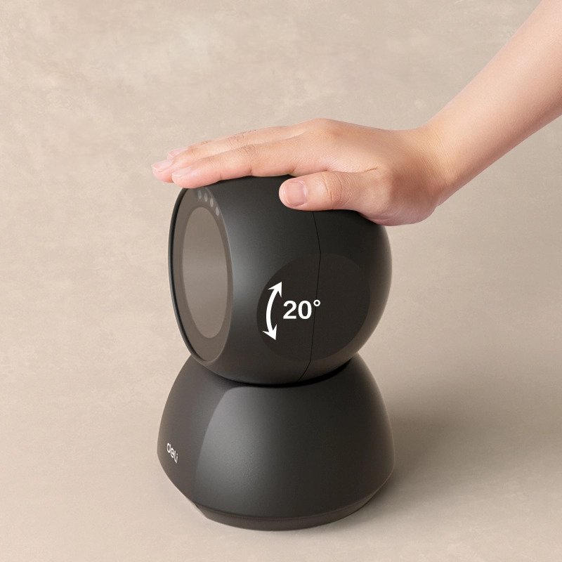 ديلي قارئ باركود ستاند ثابت بقاعدة مدمجة - سلكي - 1D&2D - أسود - ES236