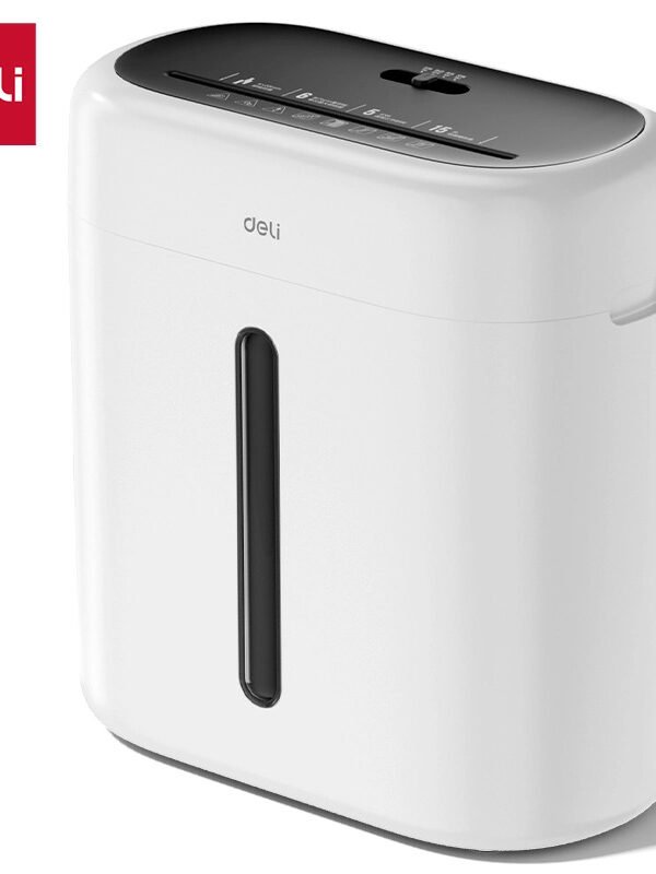 ديلي تلافة ورق قياس A4 - قدرة 6 ورقة - تلف مستمر 5 دقيقة - خزان سعة 15 لتر - أبيض ET001