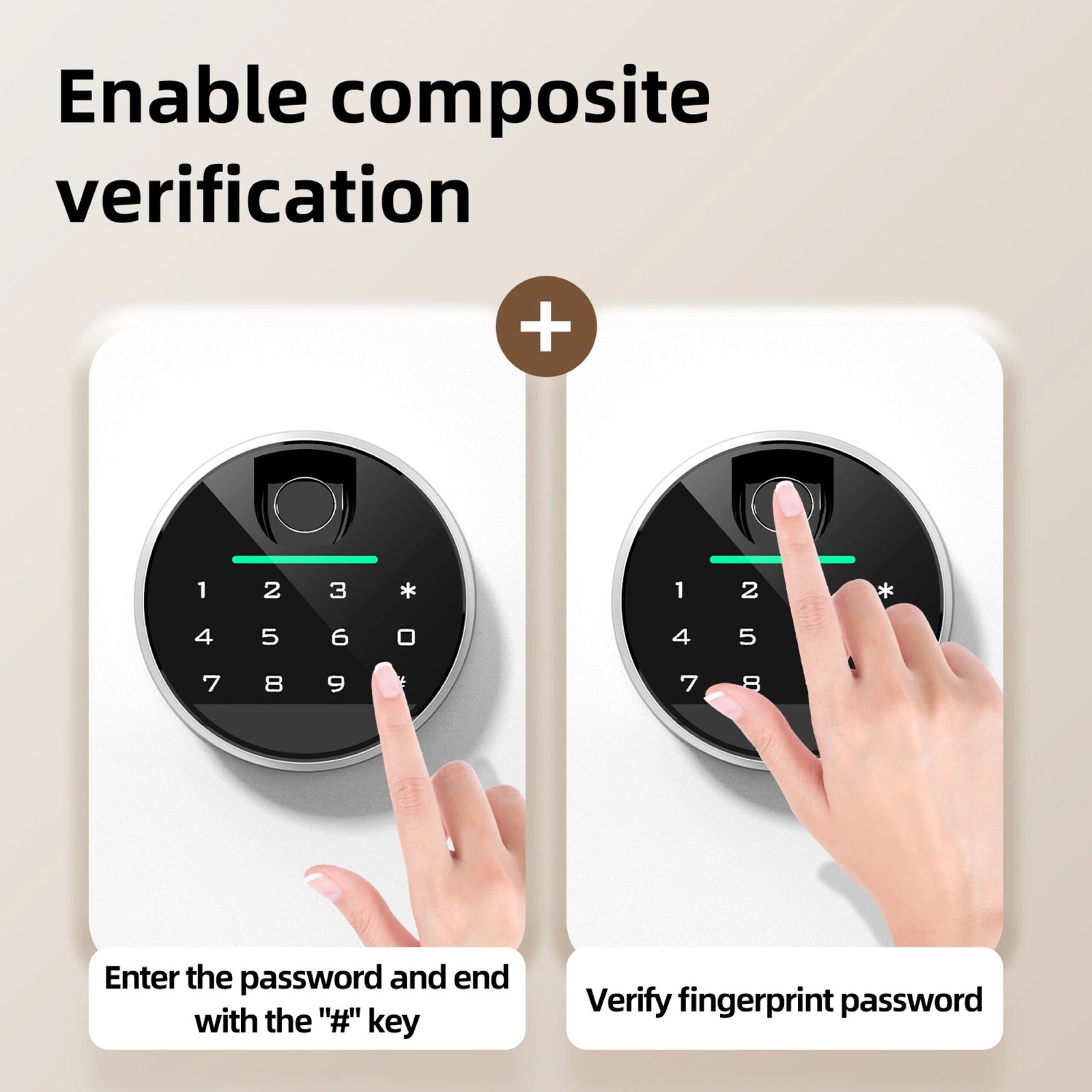 ديلي خزنة معدنية مقبض دائري ببصمة - حماية (أرقام +بصمة + مفتاح) - 24.5 كغ - 60*38*36 سم - أبيض - ET635