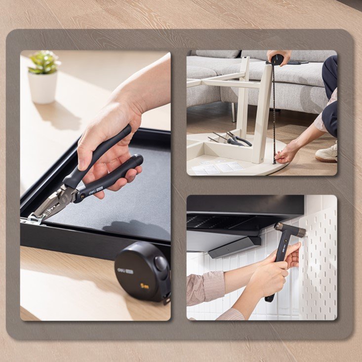 ديلي مجموعة مفكات صناعية - أسود - HT0006