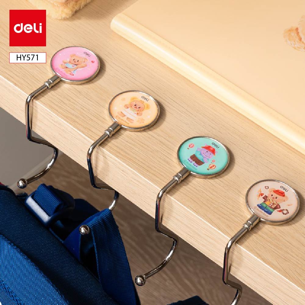 HY571 (2) ديلي علاقة حقيبة مدرسية - بأشكال مختلفة للأطفال - فضي - HY571