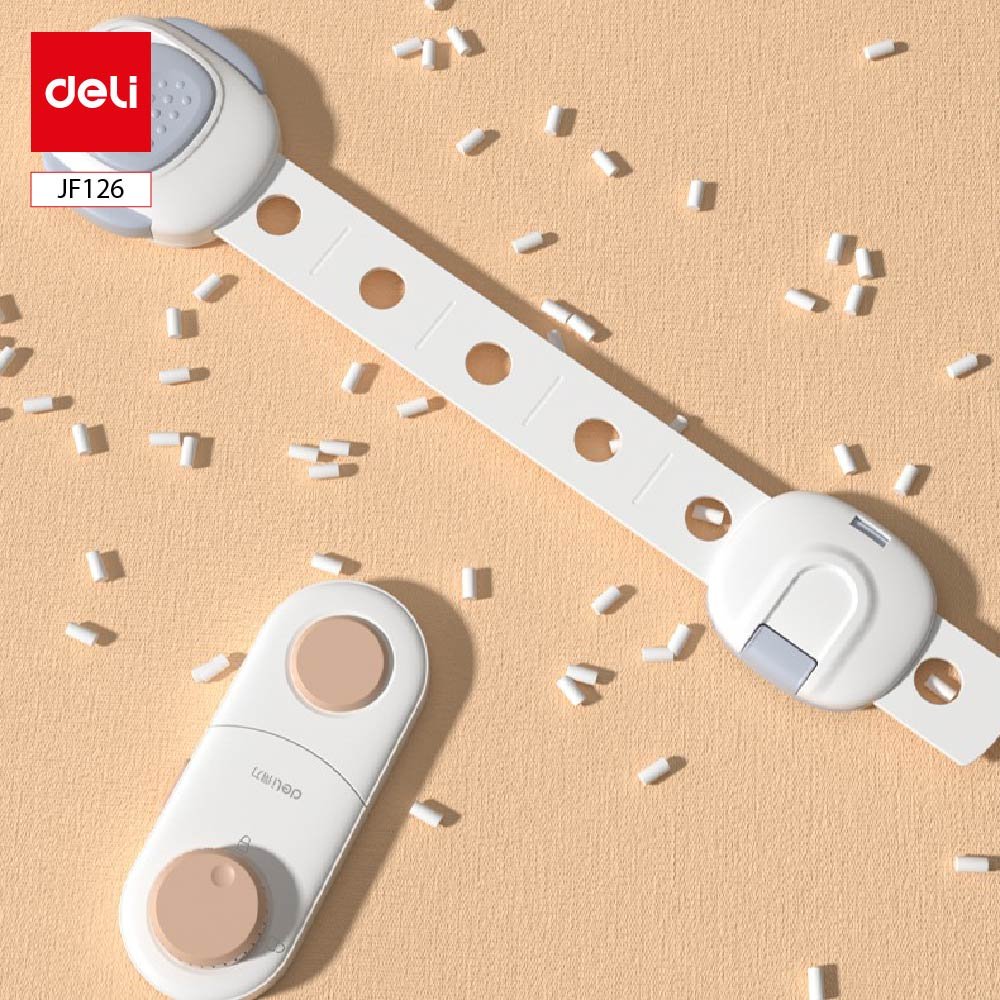 JF126 (4) ديلي قفل الأمان للأطفال - 179*115 مم - رمادي - JF126