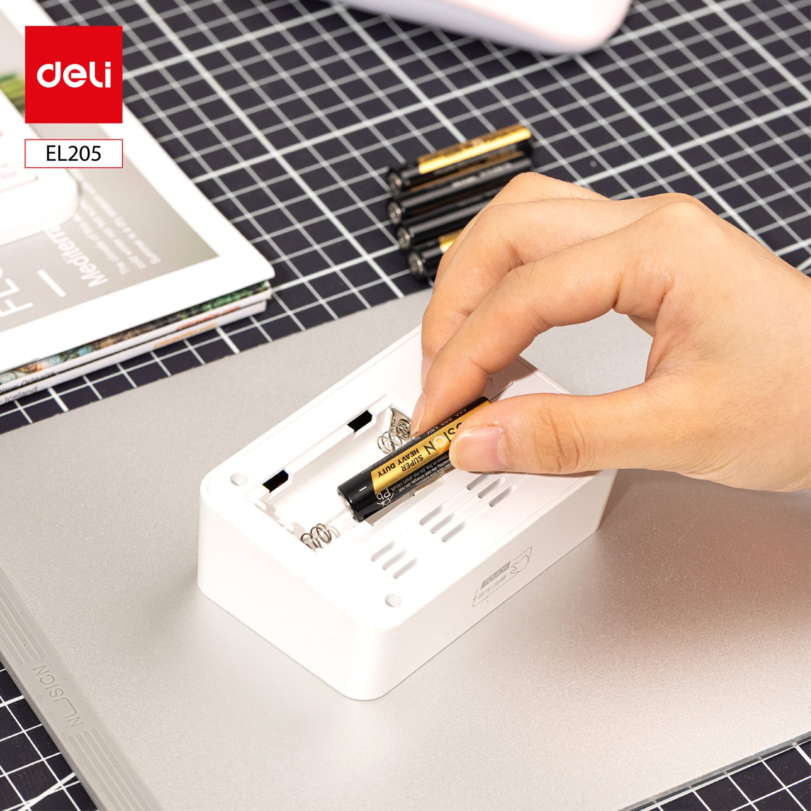 ديلي بطارية AAA فائقة التحمل - 4 قطع - 1.5v - ذهبي - EL206