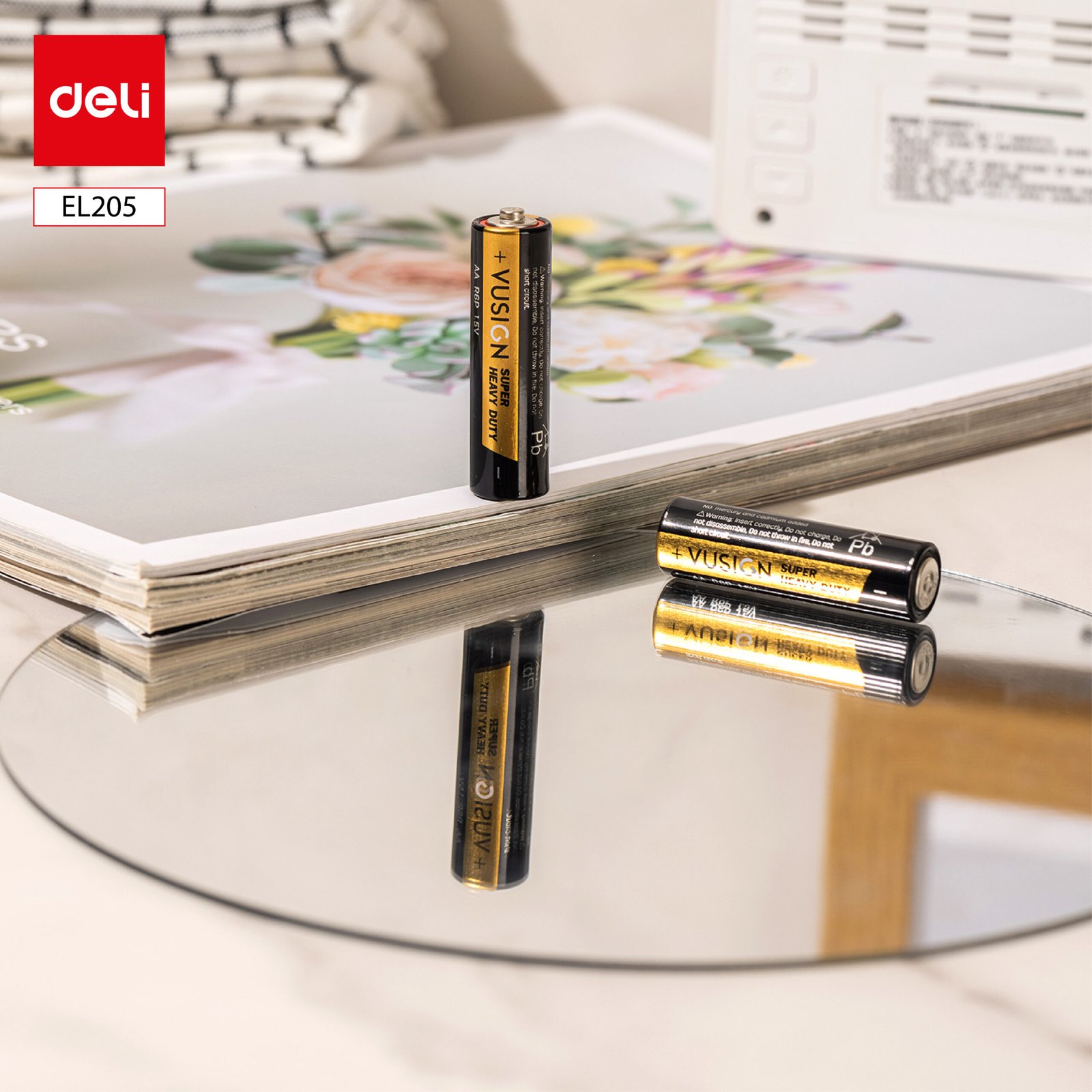 ديلي بطارية AAA فائقة التحمل - 4 قطع - 1.5v - ذهبي - EL206