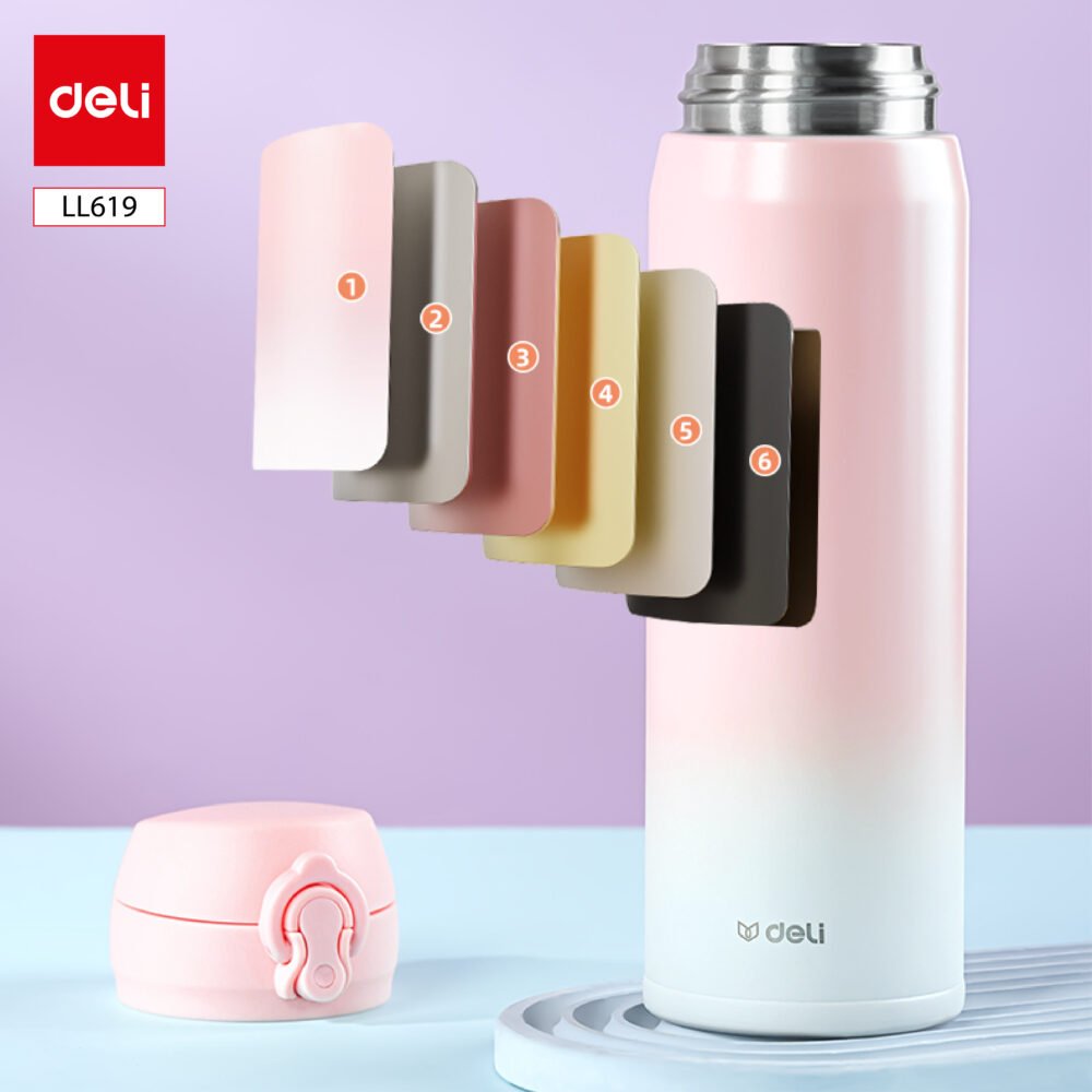 ديلي مطرة حافظة حرارة - زهر /أسود / أزرق/ كحلي/ بنفسجي/ فضي - LL619