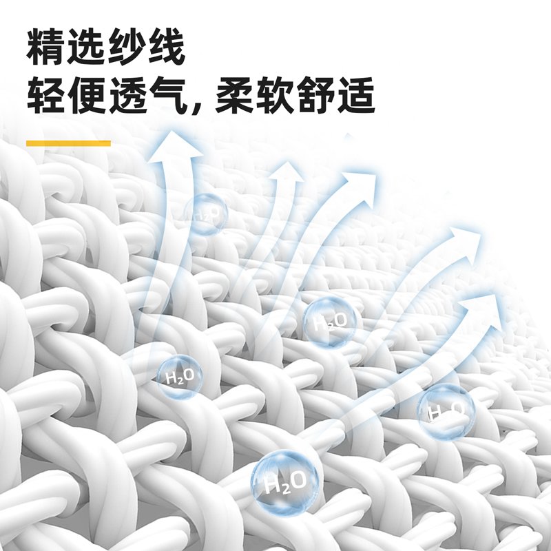 ديلي قفازات - مقاس موحد - 12 زوجاً - أبيض - LQ621