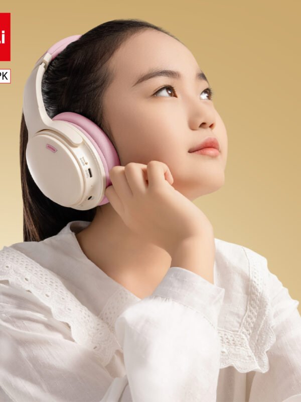 ديلي سماعة رأس - 190×165×85 مم - رمادي، زهر - LT600