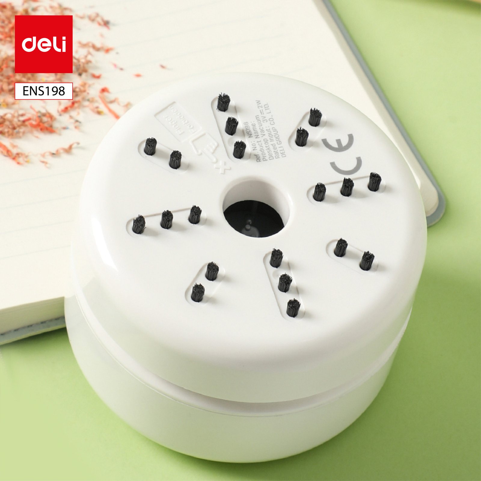 ديلي منظف ​​سطح المكتب - 89×89×67.5 مم - أبيض - ENS198