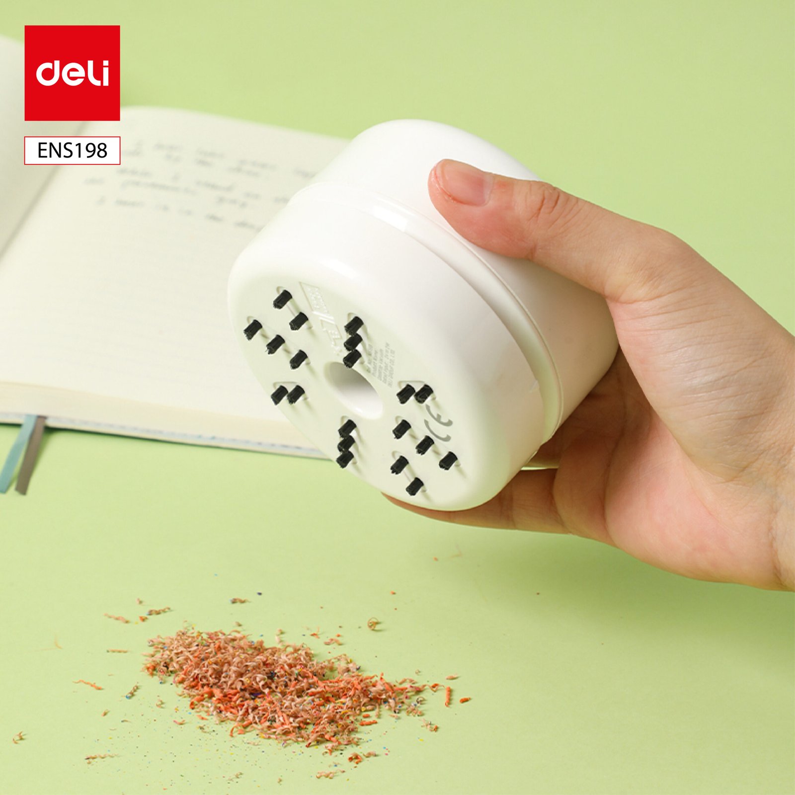 ديلي منظف ​​سطح المكتب - 89×89×67.5 مم - أبيض - ENS198