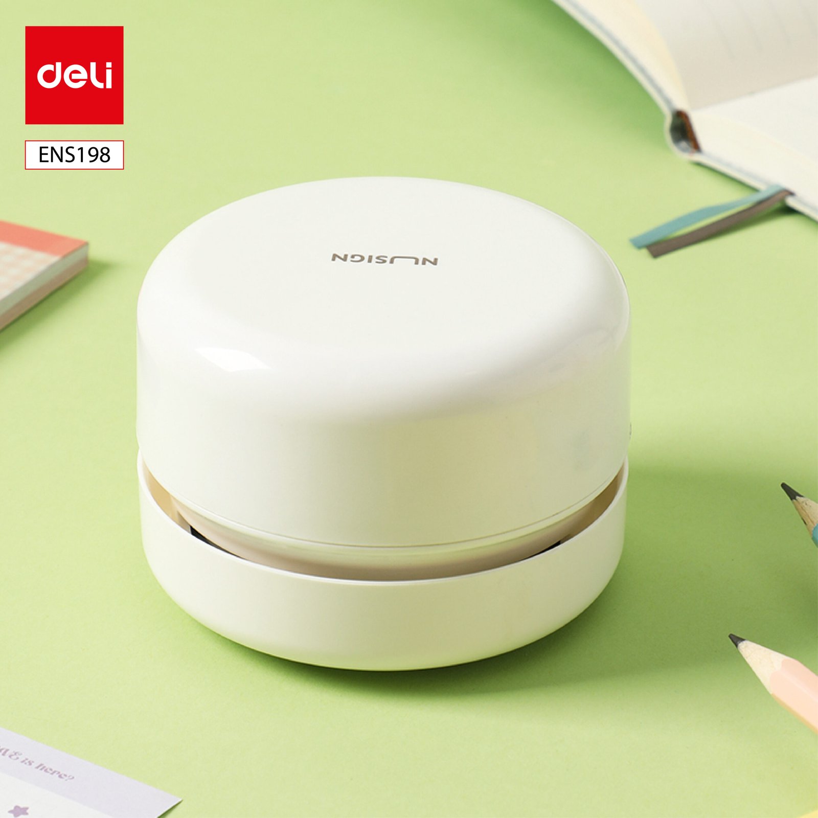 ديلي منظف ​​سطح المكتب - 89×89×67.5 مم - أبيض - ENS198