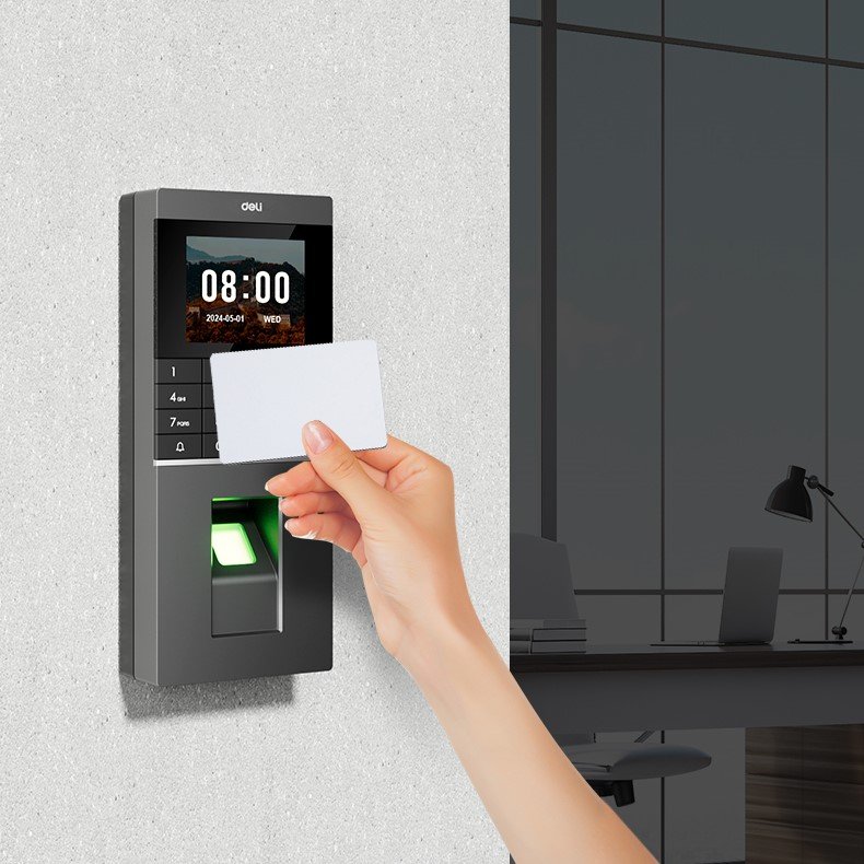 ديلي جهاز تحكم دخول - عدد الوجوه: 2000 // IC&ID: 3000 - فضي أسود - ES601