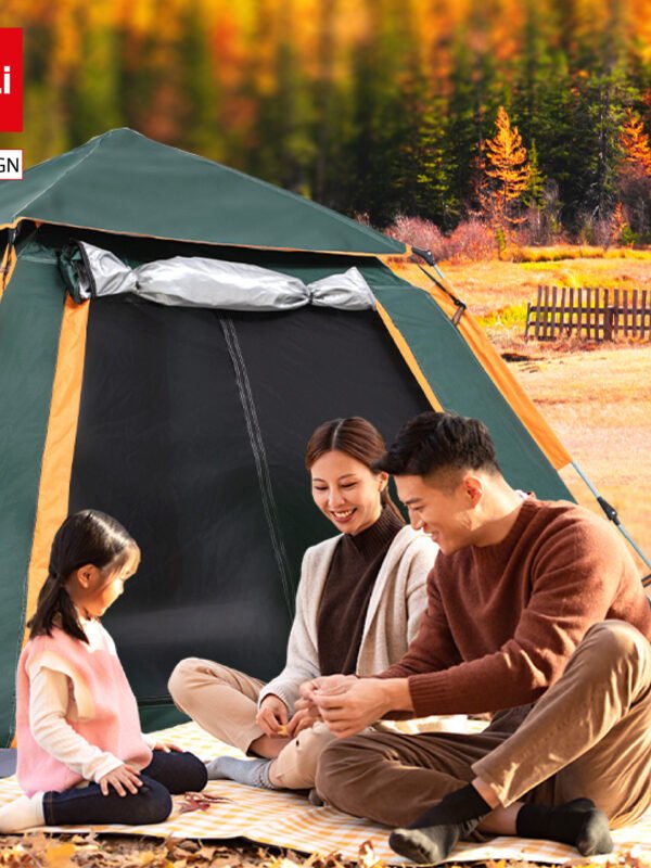 ديلي خيمة تخييم أوتوماتيكية - 210*210*120 (سم) - أخضر - VS4011-GN