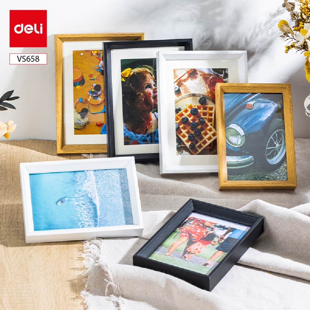 ديلي برواز صور خشبي - مع قاعدة للتثبيت - 6*7 - VS658