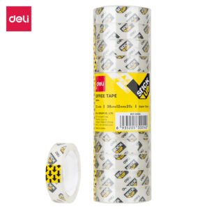 ديلي بكرة شريط لاصق مكتبي 30 يارد - عرض 12 مم - شفاف - E30015