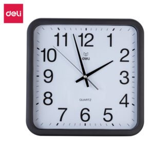 ديلي ساعة جدارية - 380*360*55 مم - أسود - 8823