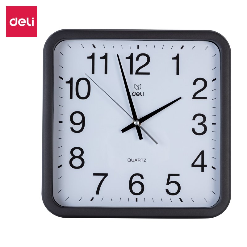ديلي ساعة جدارية - 380*360*55 مم - أسود - 8823