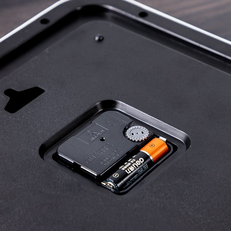 ديلي ساعة جدارية - 380*360*55 مم - أسود - 8823