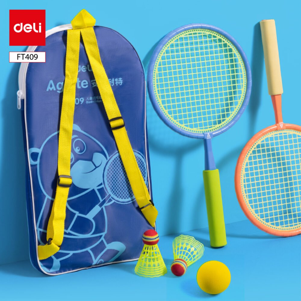 ديلي مضرب تنس الريشة للأطفال - 47 سم * 26 سم * 7 سم - ألوان مختلفة - FT409