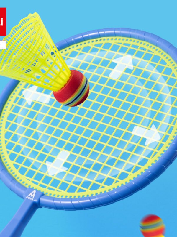 ديلي مضرب تنس الريشة للأطفال - 47 سم * 26 سم * 7 سم - ألوان مختلفة - FT409