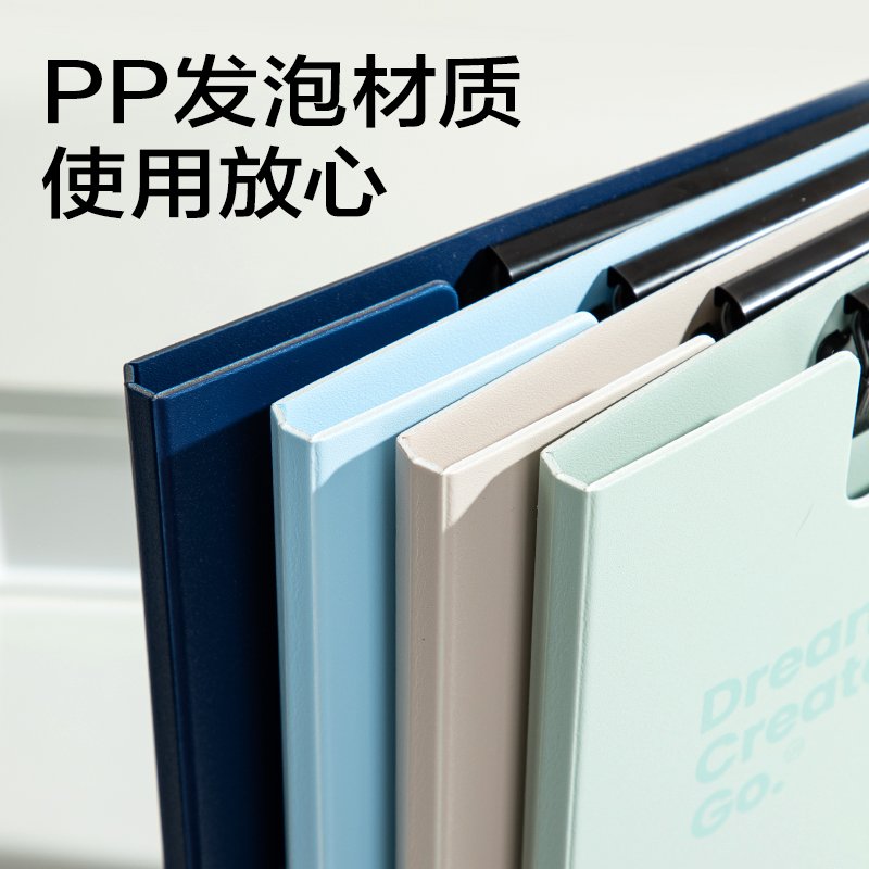 ديلي مسند ورق بلاستيك - علاقة معدن - قياس A4 - أخضر - PE131