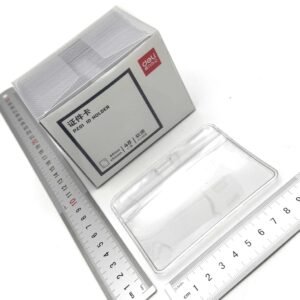 ديلي بطاقة اسمية عرضية A1 - قياس البطاقة 86*54 mm - شفاف - PZ01