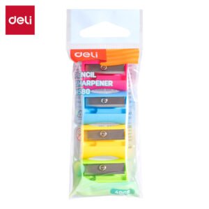 ديلي مبراة - ظرف 4 مبراة - ألوان مختلفة - EH580