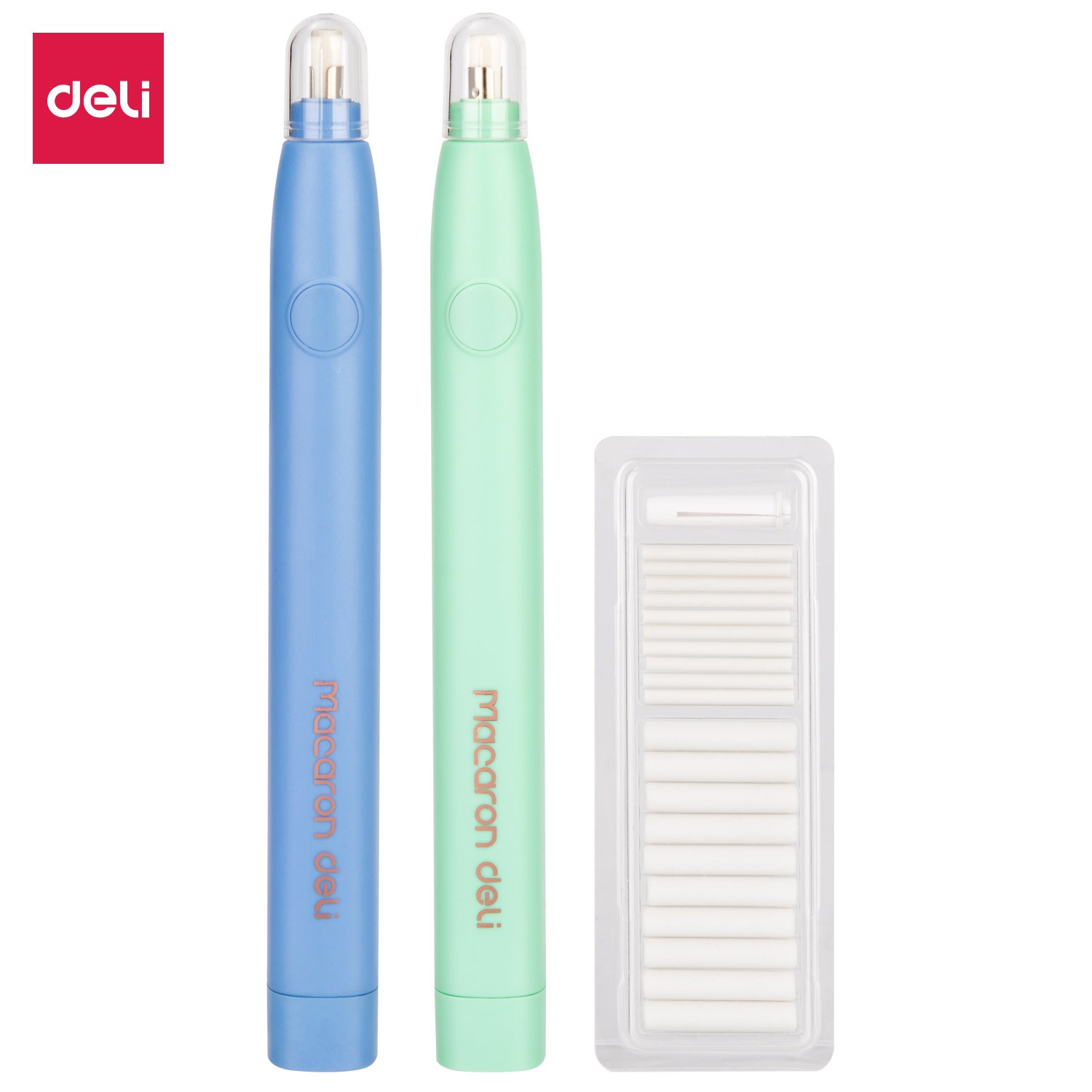 ديلي ممحاة كهربائية - قياس 178*17*18 مم - أزرق/زهر- EH02800