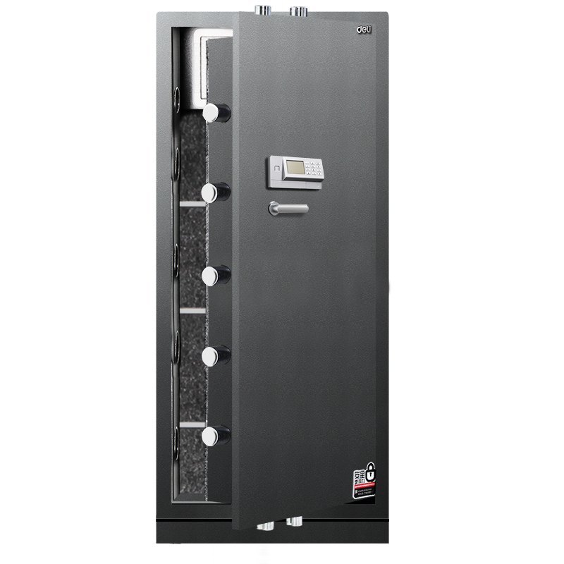 ديلي خزنة معدنية مسكة - خزانة - حماية (أرقام +2 مفتاح) - 150*65*56 سم - رمادي - 3660A