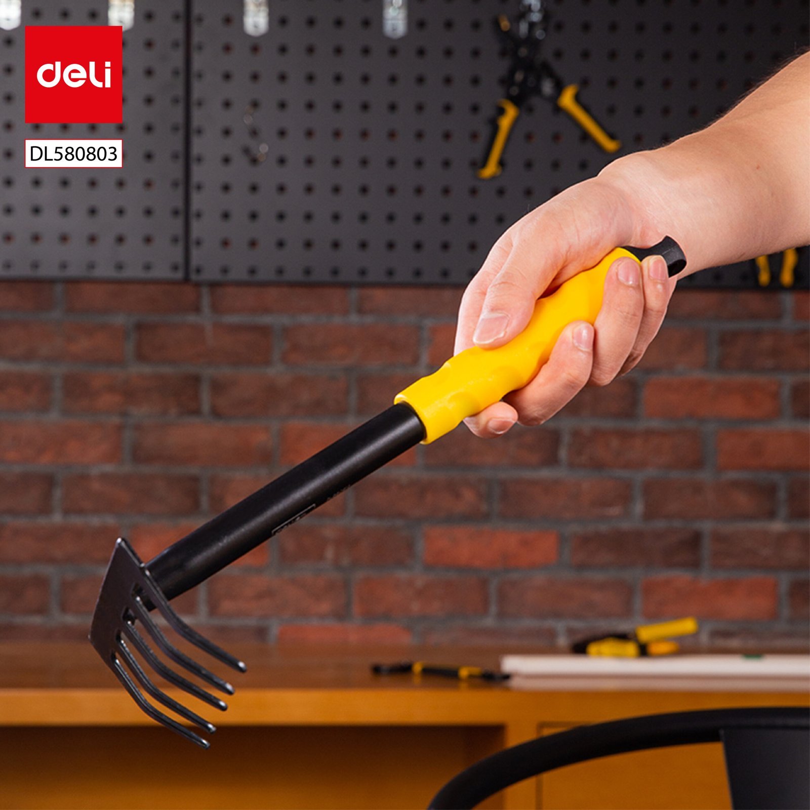 ديلي مجموعة أدوات المزارع - مجرفة ومجرفة 3 في 1 - أخضر - DL580803