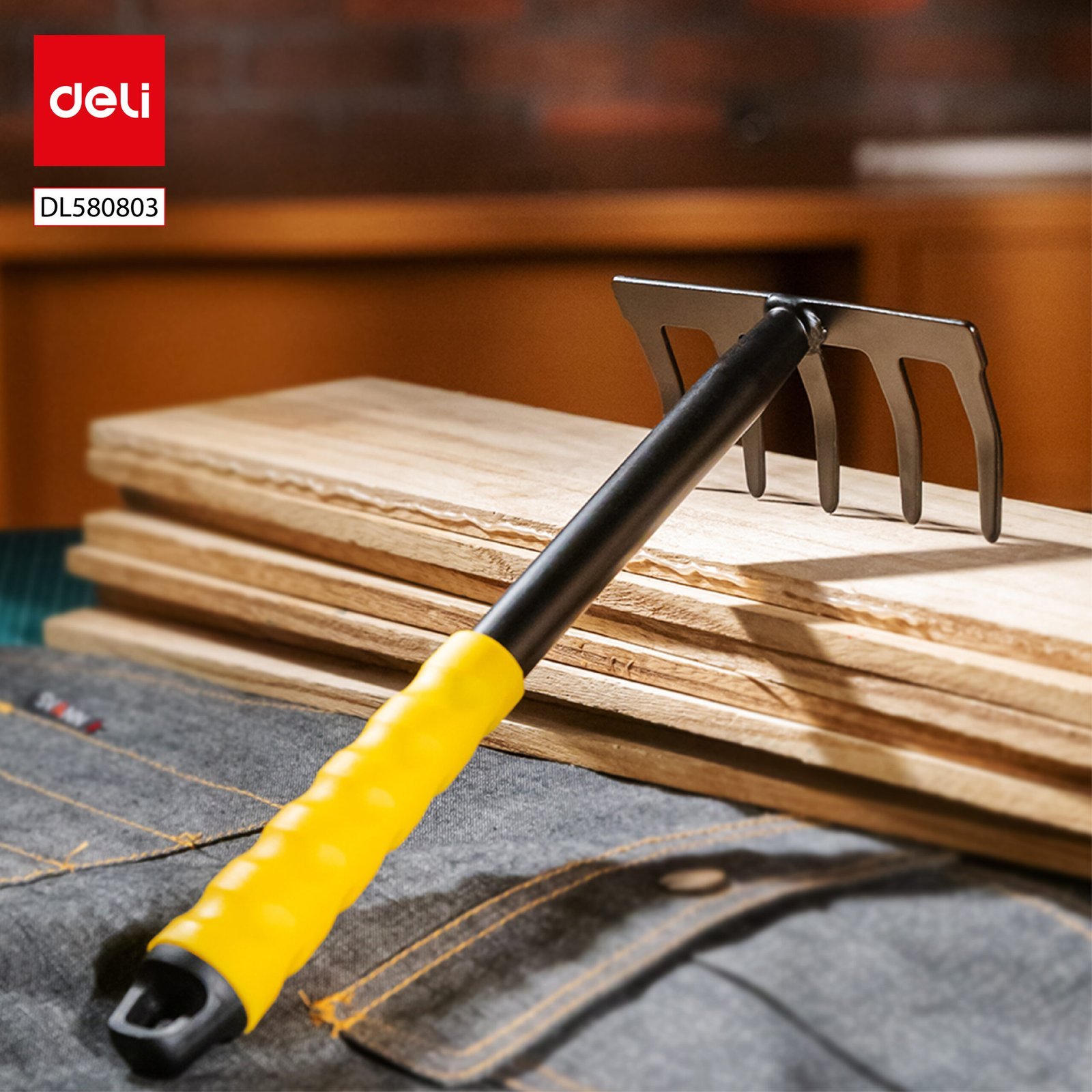 ديلي مجموعة أدوات المزارع - مجرفة ومجرفة 3 في 1 - أخضر - DL580803