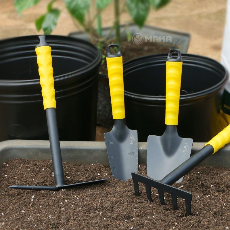 ديلي مجموعة أدوات المزارع - مجرفة ومجرفة 4 في 1 - أخضر - DL580804