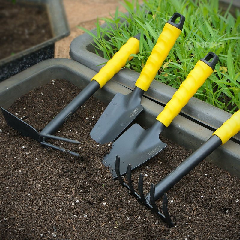 ديلي مجموعة أدوات المزارع - مجرفة ومجرفة 4 في 1 - أخضر - DL580804