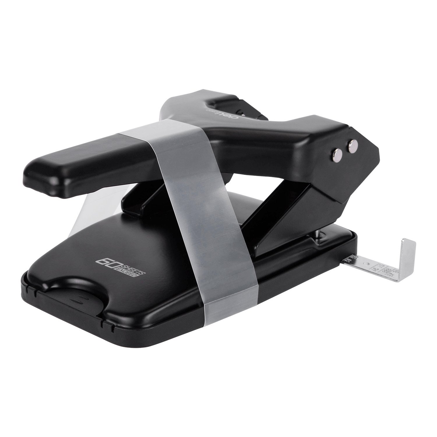 E0160 (1) ديلي ثقابة ورق - بإستطاعة 60 صفحة - قطر الثقب 8مم - أسود - E0160