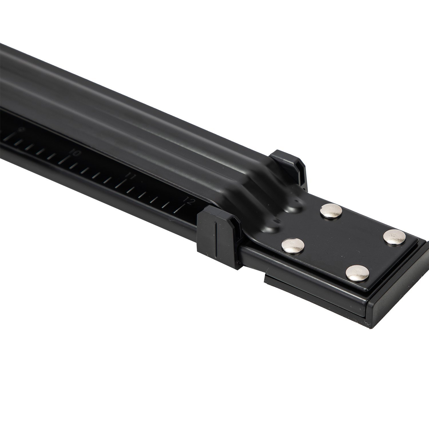 ديلي خرازة مكتبية - 25 صفحة - مدى طويل للتخريز النصفي - 24/6 & 26/6 - (أسود - فضي) - E0334