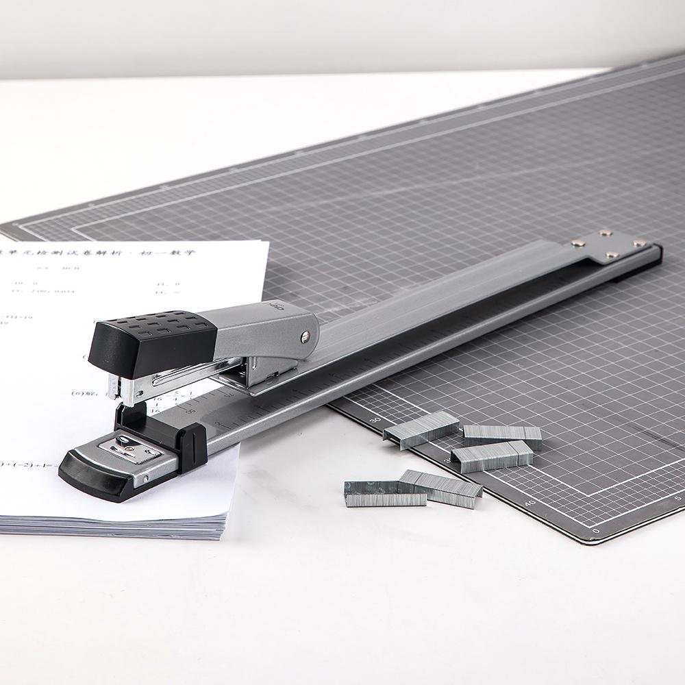 ديلي خرازة مكتبية - 25 صفحة - مدى طويل للتخريز النصفي - 24/6 & 26/6 - (أسود - فضي) - E0334