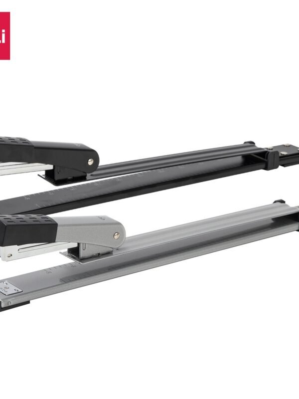 ديلي خرازة مكتبية - 25 صفحة - مدى طويل للتخريز النصفي - 24/6 & 26/6 - (أسود - فضي) - E0334