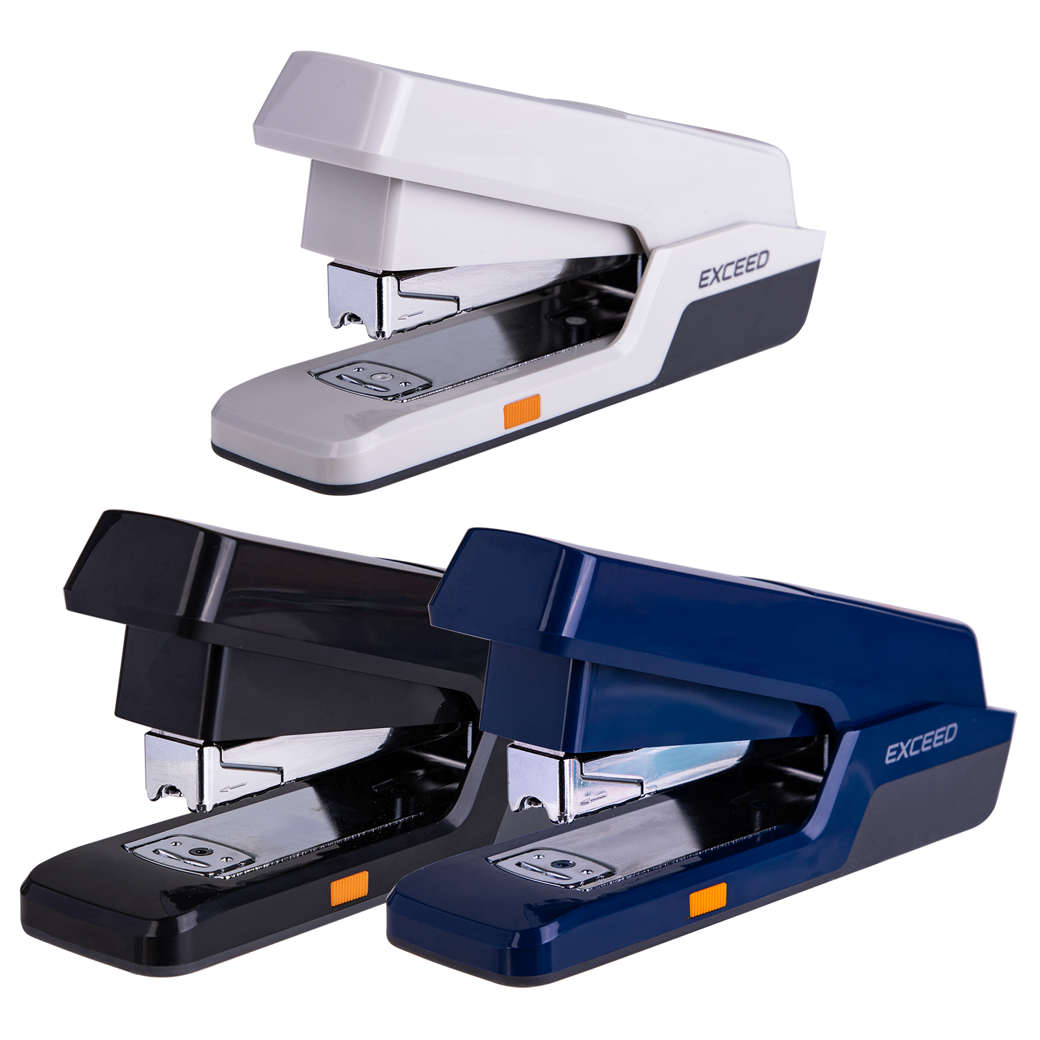 ديلي خرازة مكتبية هيدروليك - 25 صفحة - كبسة - 24/6 & 26/6 - (أسود - ازرق) - E0476