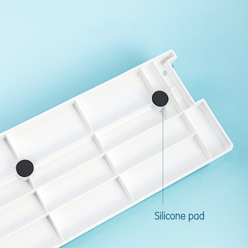 ديلي مقطع ورق رأس شفرة - عرض A4 - أبيض / زهر - E14251